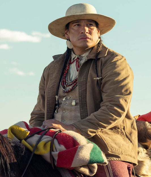 1923 Michael Spears Brown Cotton Jacket