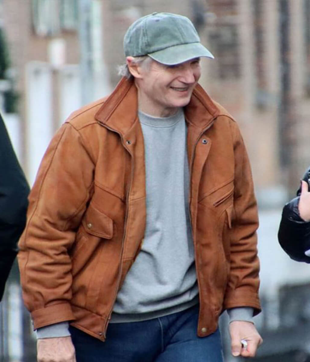 4 Kids Walk Into a Bank 2026 Liam Neeson Wool Jacket