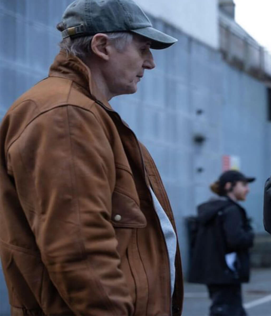 4 Kids Walk Into a Bank 2026 Liam Neeson Wool Jacket
