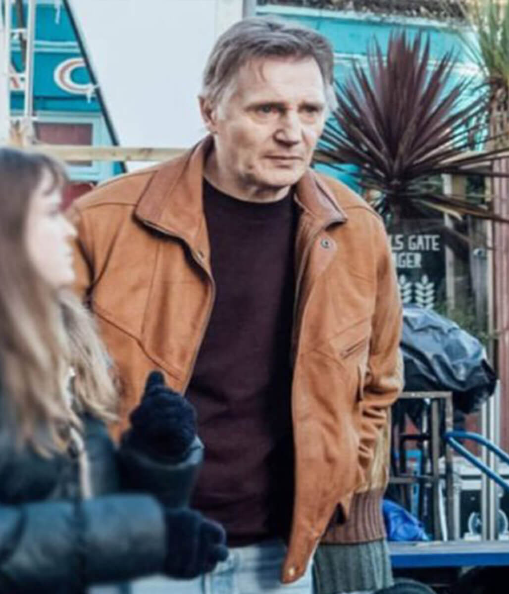 4 Kids Walk Into a Bank 2026 Liam Neeson Wool Jacket
