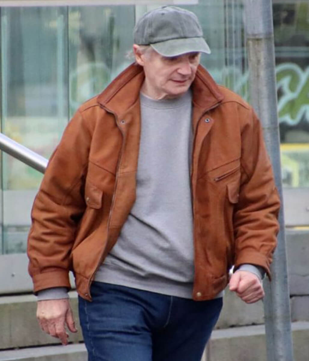 4 Kids Walk Into a Bank 2026 Liam Neeson Wool Jacket