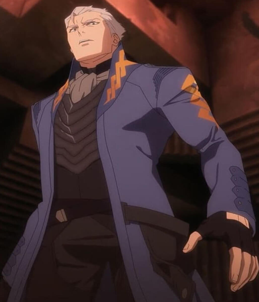 Devil May Cry S02 Vergil Blue Trench Coat