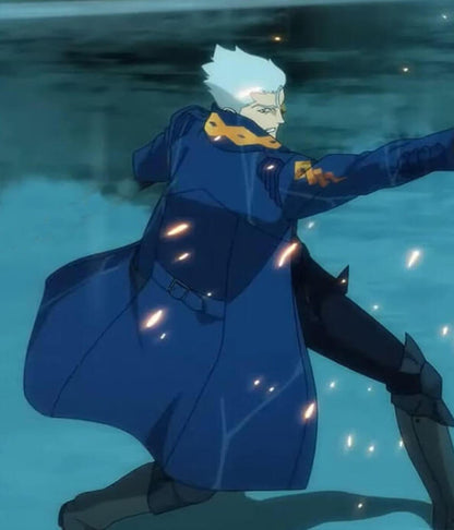 Devil May Cry S02 Vergil Blue Trench Coat