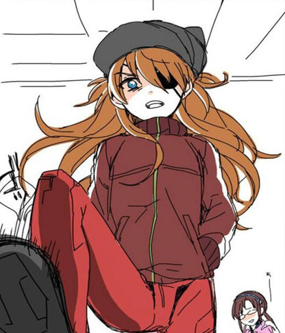 Evangelion Asuka Shikinami Langley Anime Jacket