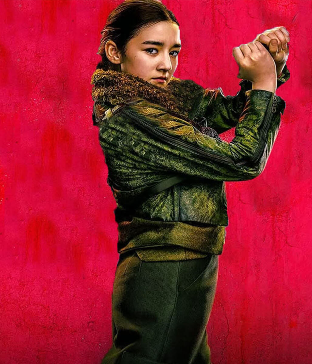Supergirl Women Of Tommorrow 2026 Ruthye Green Leather Jacket