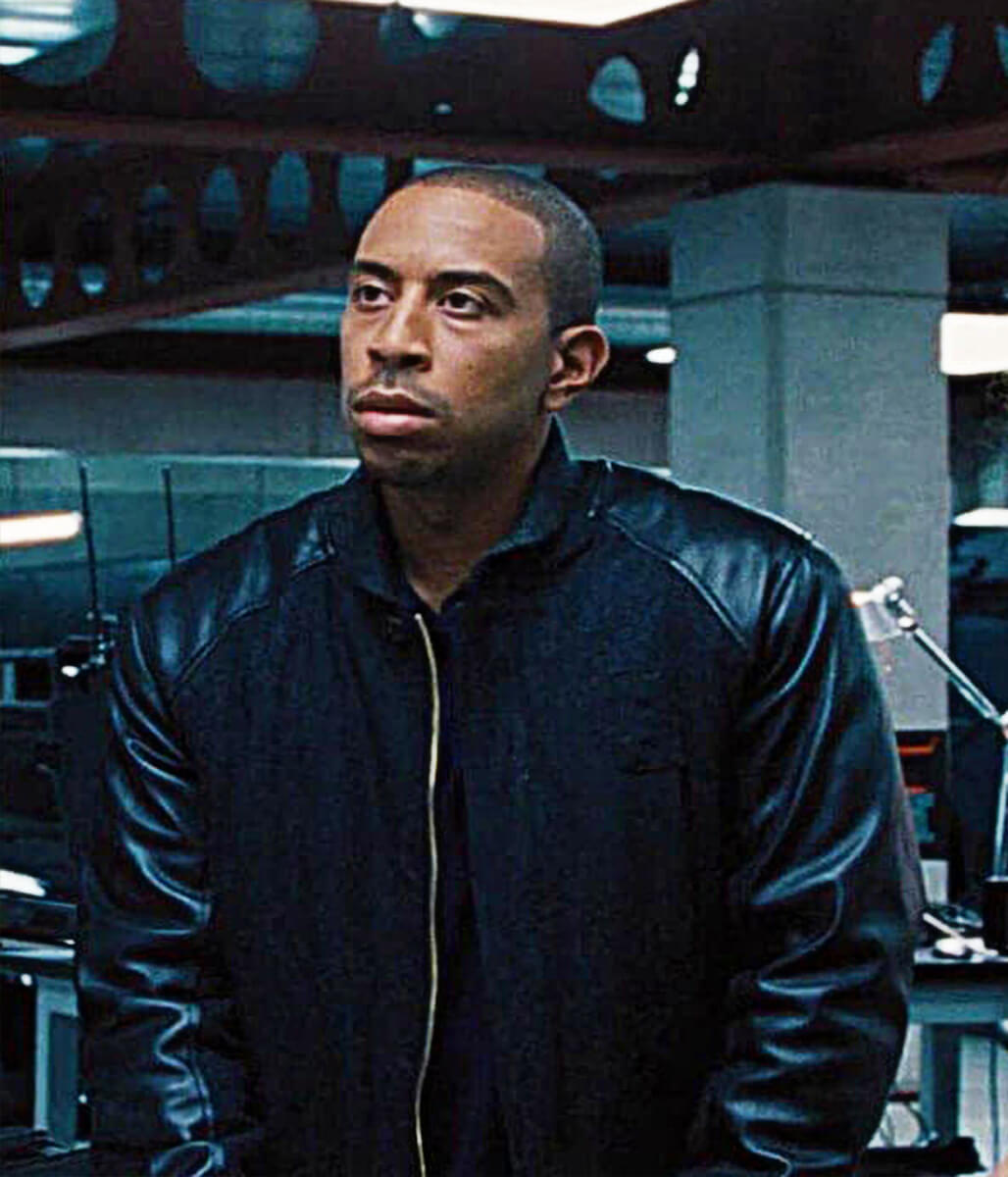 Tej Parker Fast & Furious 6 Black Wool Jacket