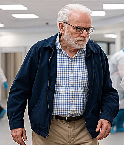 Brad Dourif The Pitt Blue Fabric Jacket