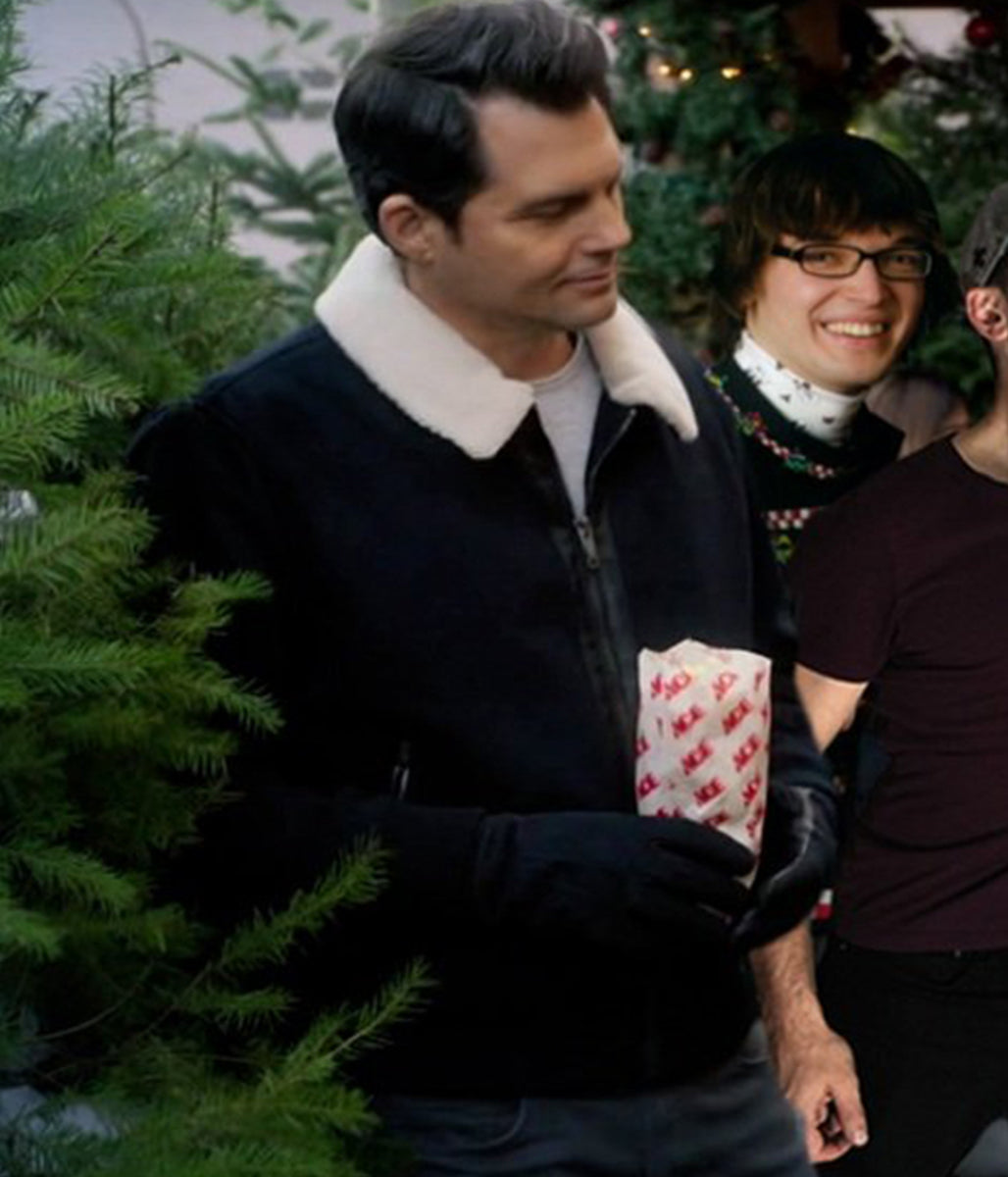 A Dickens Of A Holiday Kristoffer Wool Fur Collar Jacket