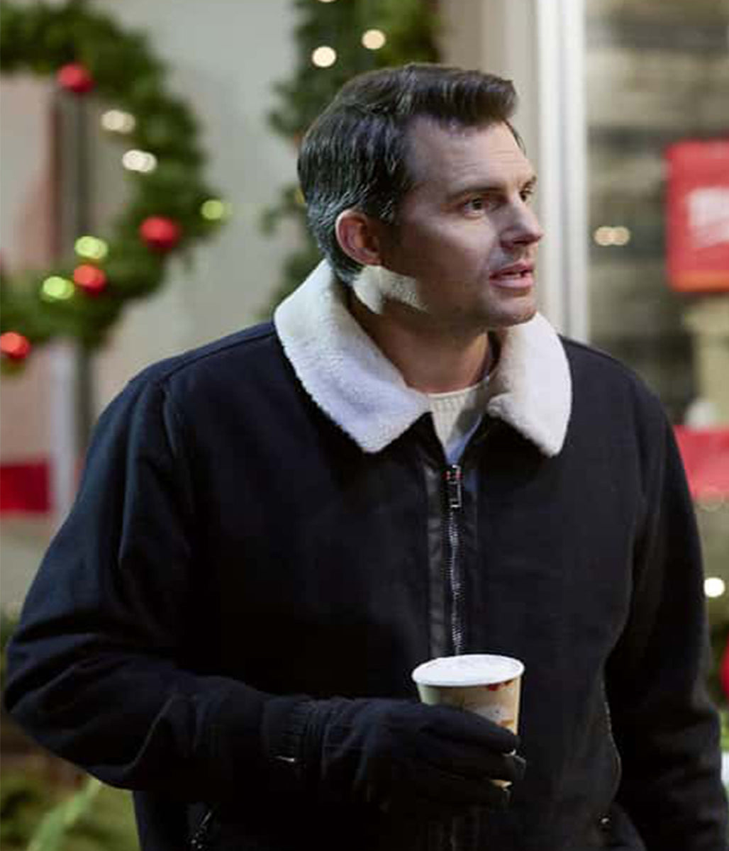 A Dickens Of A Holiday Kristoffer Wool Fur Collar Jacket