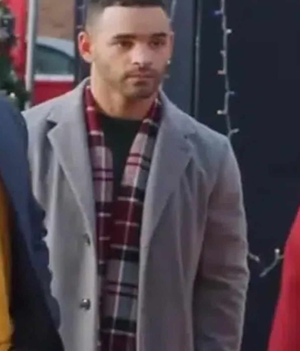 A Holiday In Harlem Will Adams Gray Wool Coat 