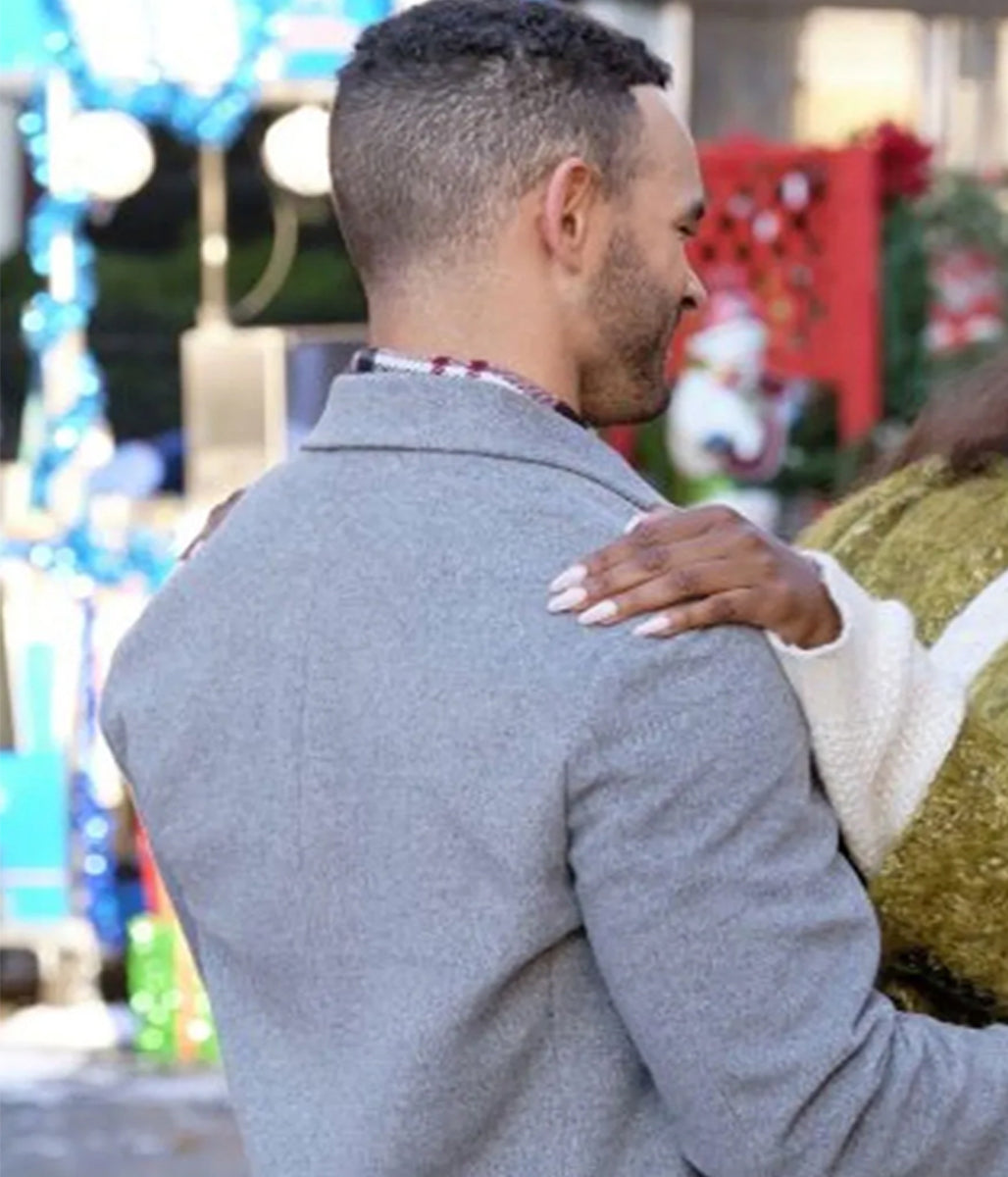 A Holiday In Harlem Will Adams Gray Wool Coat 