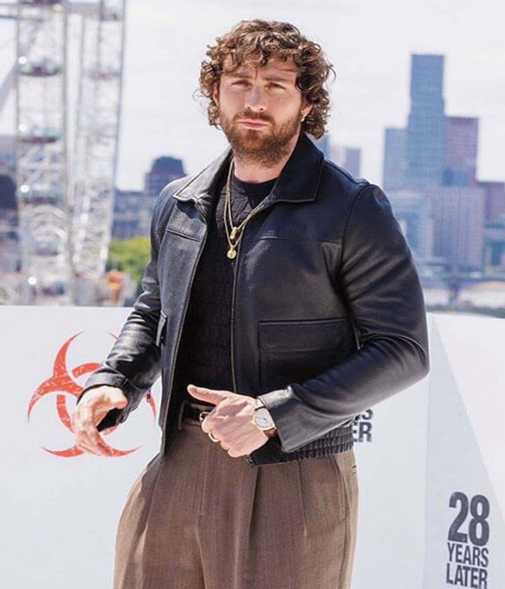 Aaron Taylor 28 Years Later 2025 Jamie Black Jacket