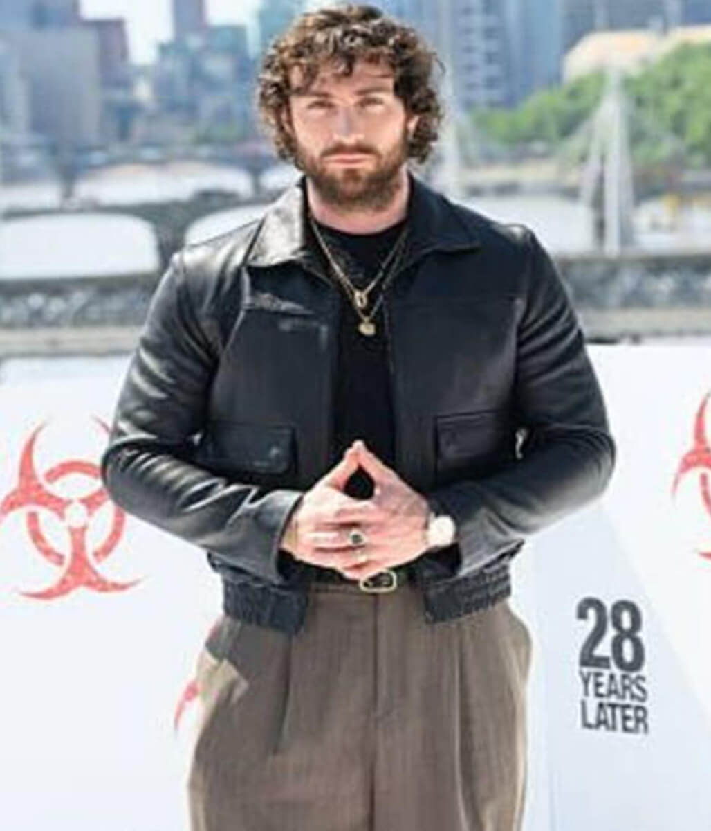 Aaron Taylor 28 Years Later 2025 Jamie Black Jacket