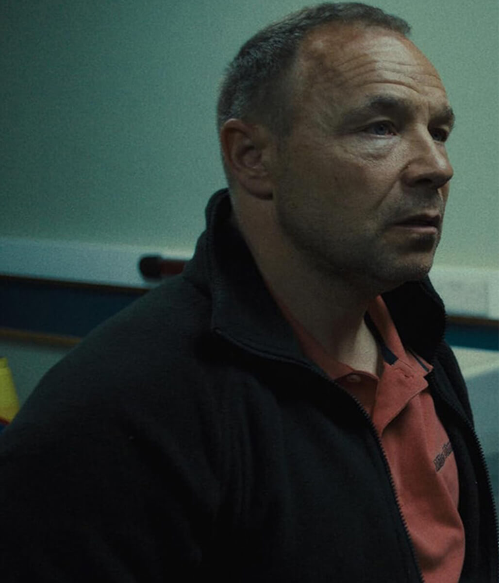 Adolescence 2025 Stephen Graham Black Wool Jacket