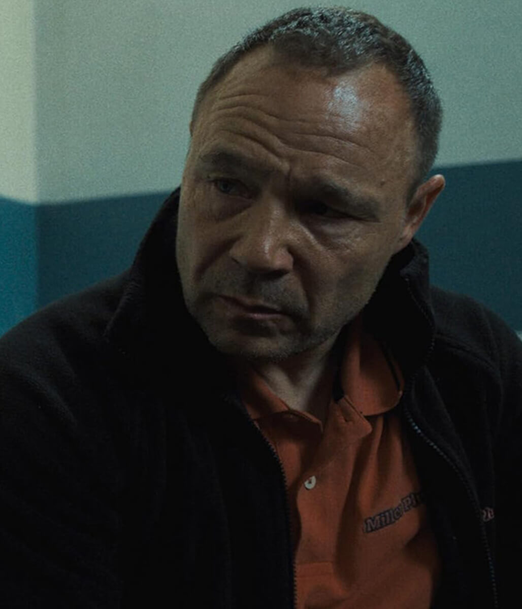 Adolescence 2025 Stephen Graham Black Wool Jacket