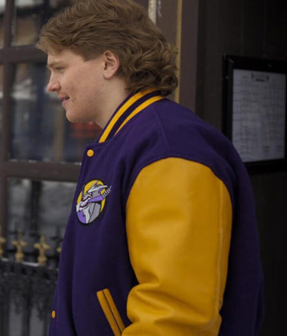 Aidan Shaw Finding Her Edge 2026 Weston Scannell Varsity Jacket
