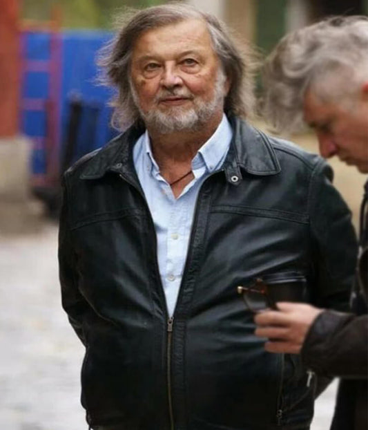 Aleksey Rybnikov Buratino 2026 Black Leather Jacket