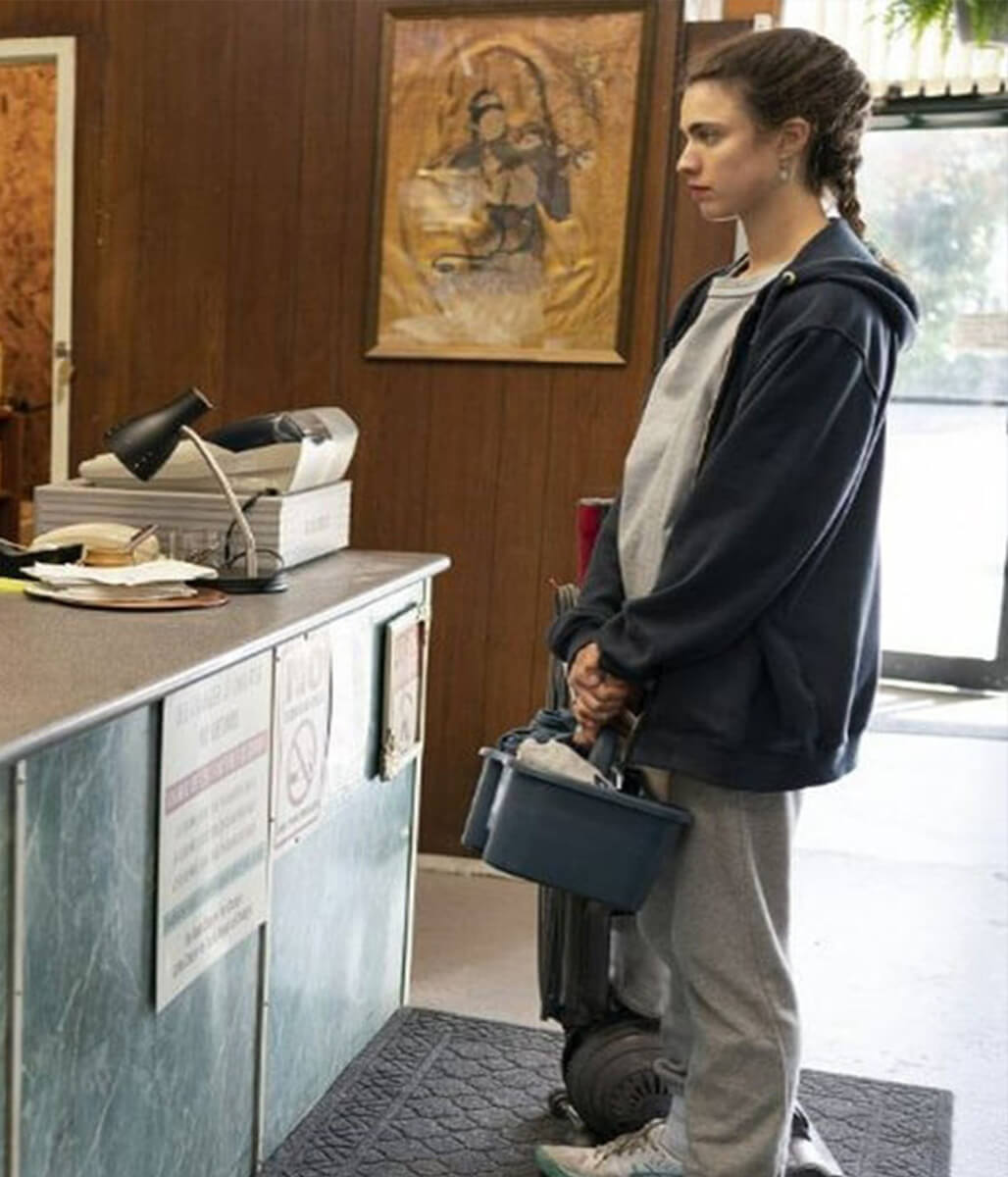 Alex Russell Maid 2021 Blue Zip Up Hoodie