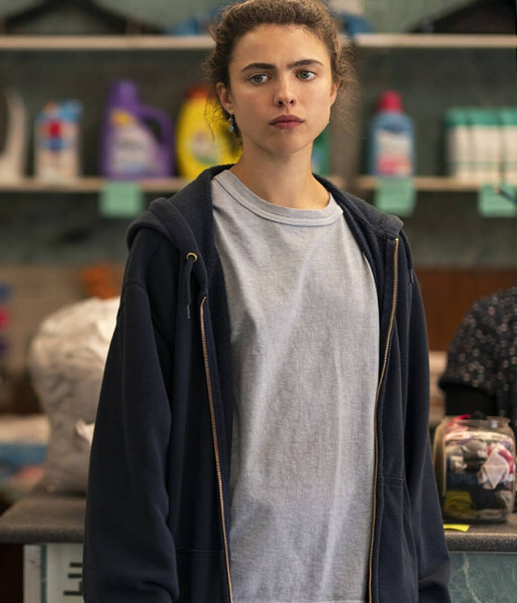Alex Russell Maid 2021 Blue Zip Up Hoodie