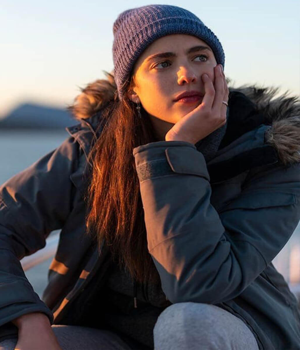Alex Russell Maid 2021 Grey Hooded Jacket