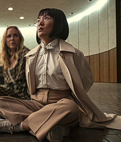 Beef S01 Ali Wong Beige Coat