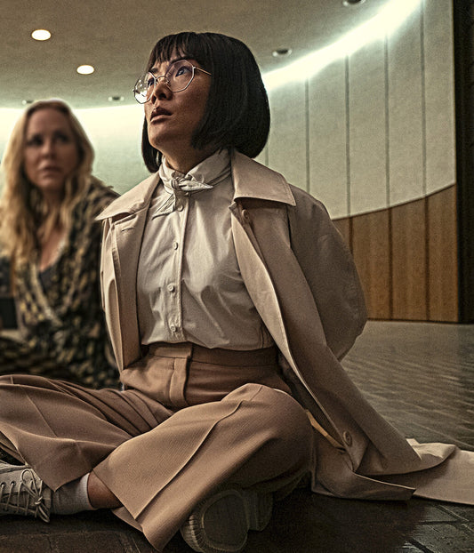 Beef S01 Ali Wong Beige Coat