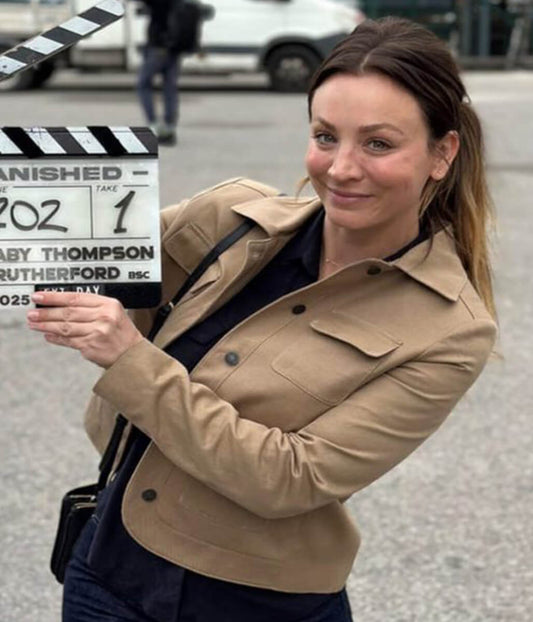 Alice Monroe Vanished 2026 Kaley Cuoco Wool Jacket