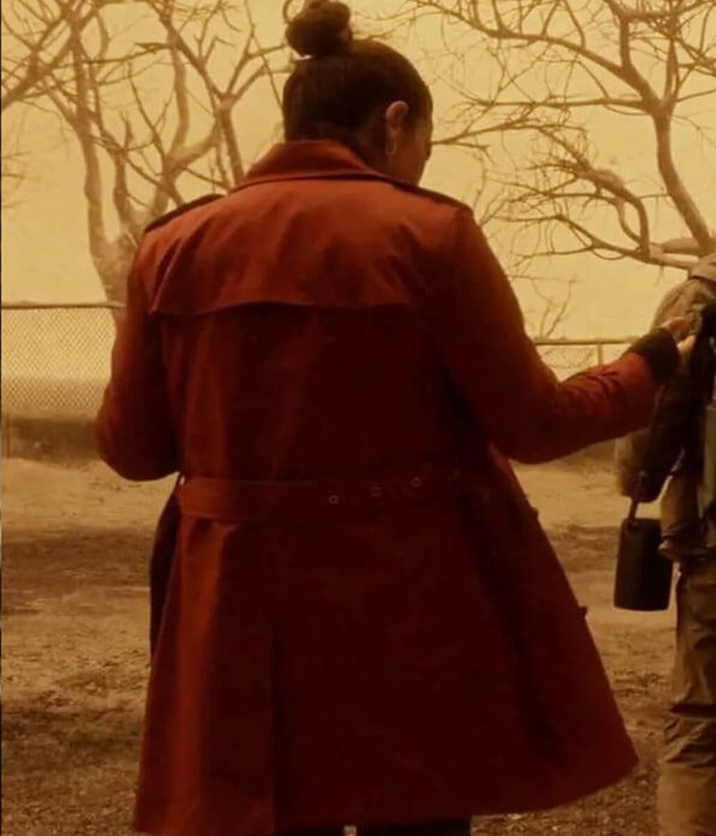 Amanda Lucas Dark Matter S01 Red Wool Coat