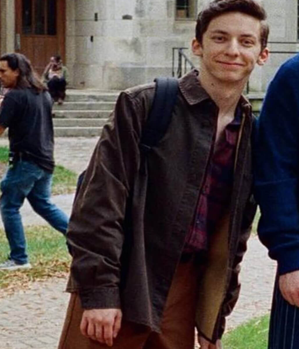 Andrew Barth Poetic License 2025 Brown Cotton Jacket