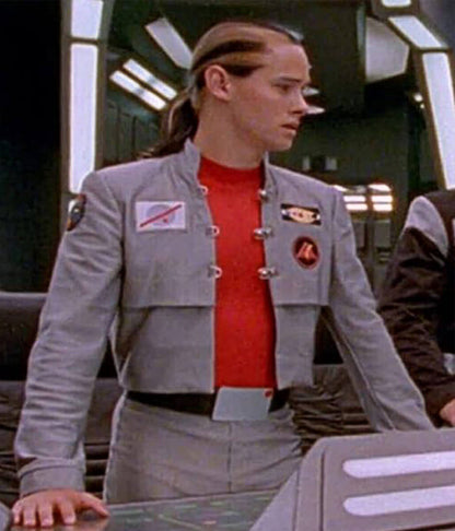 Andros Power Rangers in Space Grey Costume Jacket