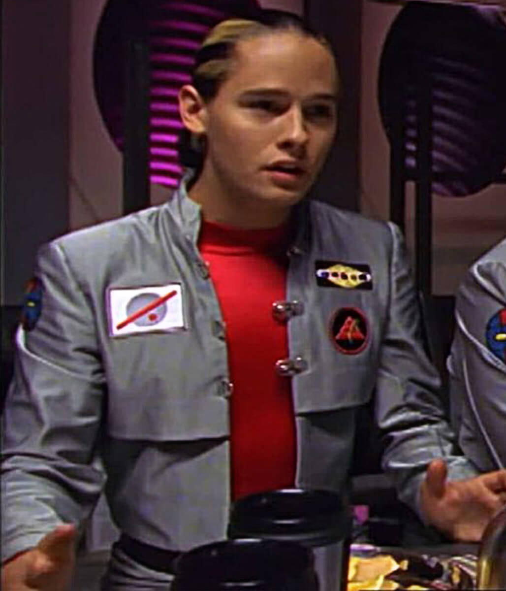 Andros Power Rangers in Space Grey Costume Jacket