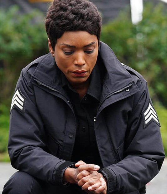 Angela Bassett 9-1-1 Black Cotton Jacket