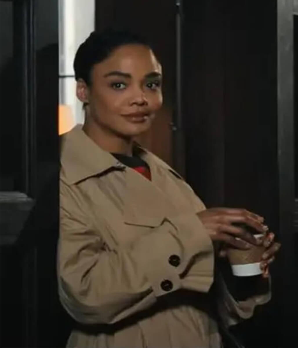 Anna Andrews His & Hers 2026 Tessa Thompson Cotton Coat