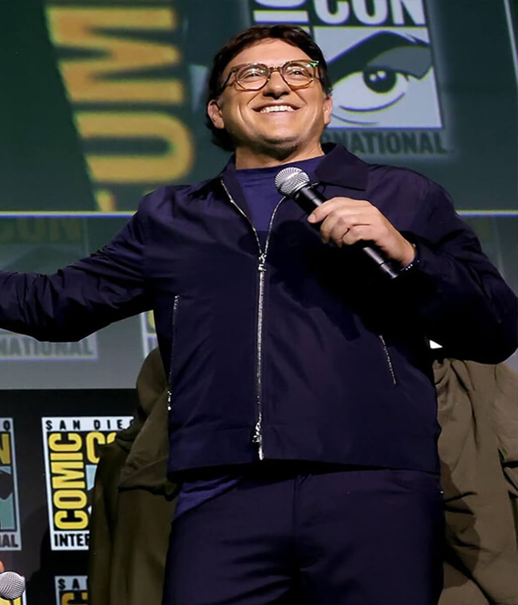 Anthony Russo Avengers Doomday 2026 Blue Jacket