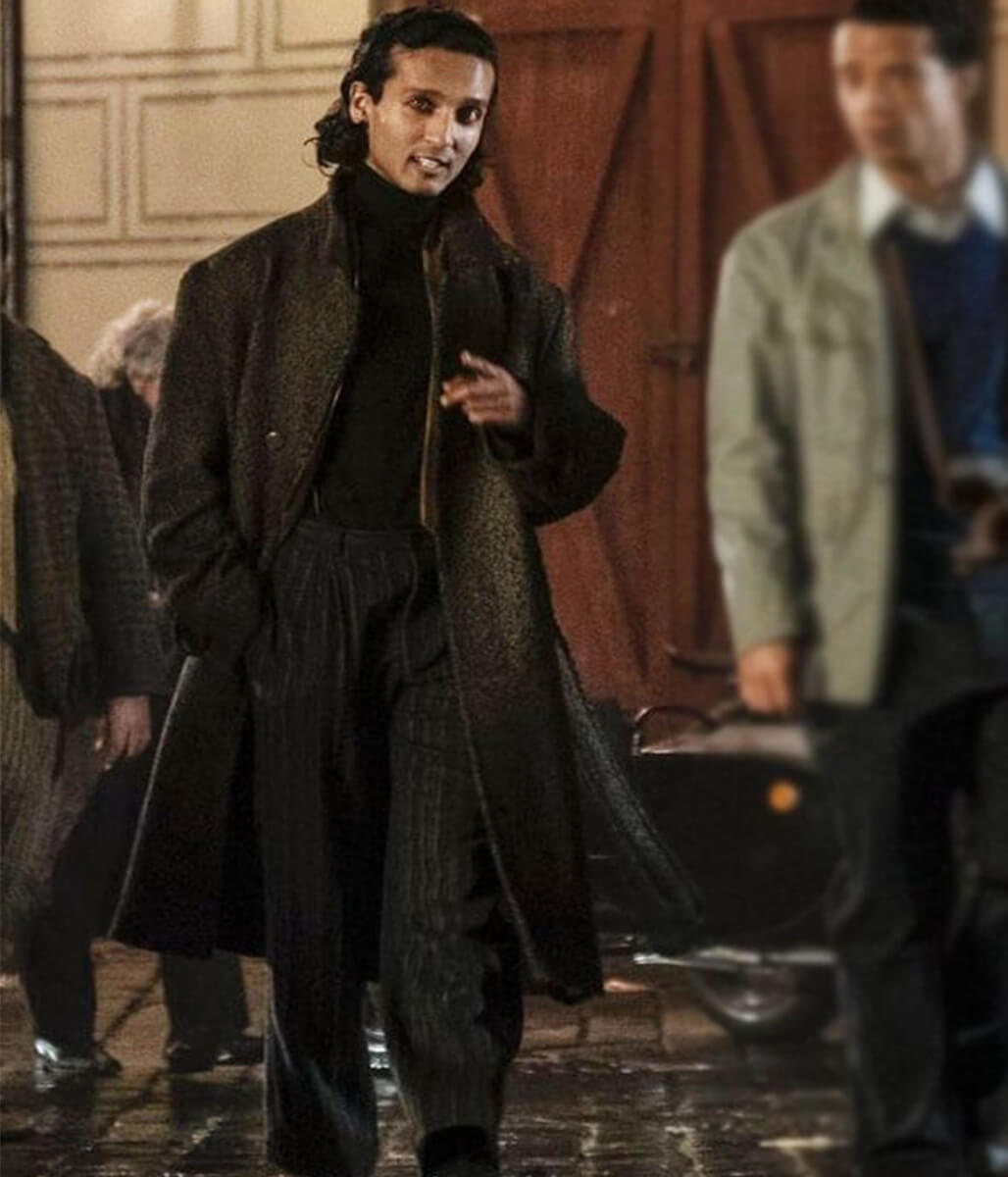 Armand Interview With The Vampire S2 Grey Tweed Coat