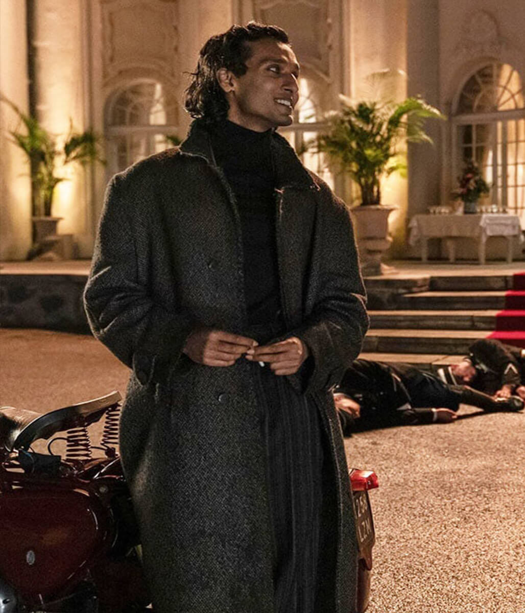Armand Interview With The Vampire S2 Grey Tweed Coat
