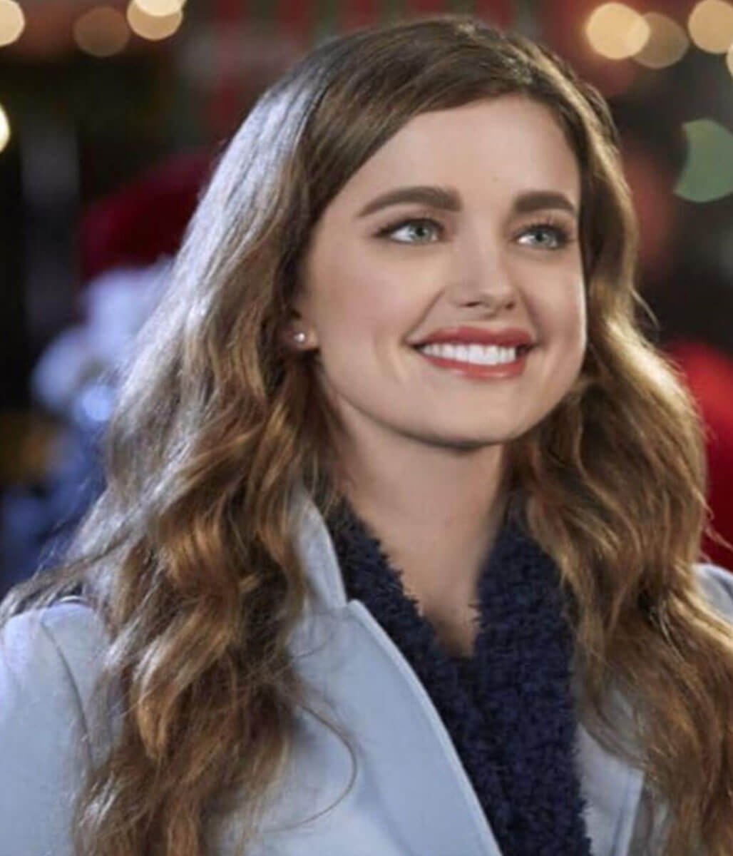 Ashley Newbrough Small Town Christmas Wool Coat