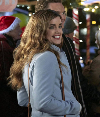 Ashley Newbrough Small Town Christmas Wool Coat