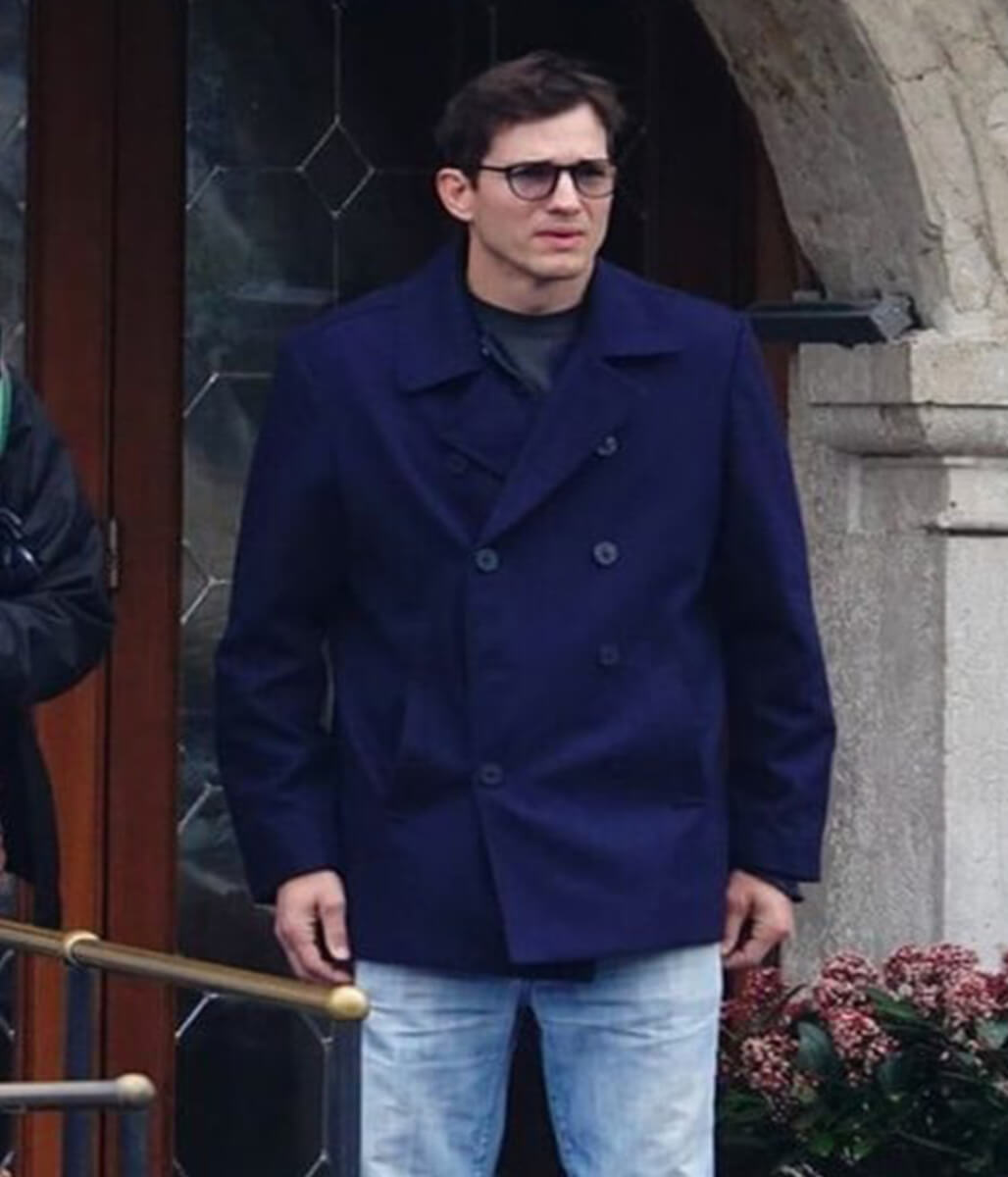 Ashton Kutcher The Beauty 2026 Blue Peacoat