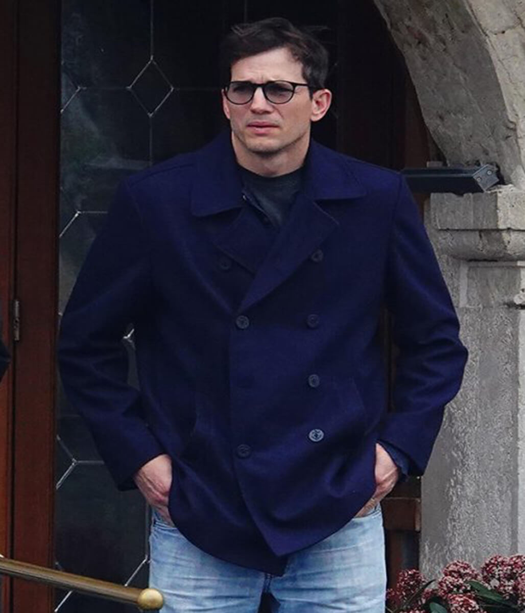 Ashton Kutcher The Beauty 2026 Blue Peacoat