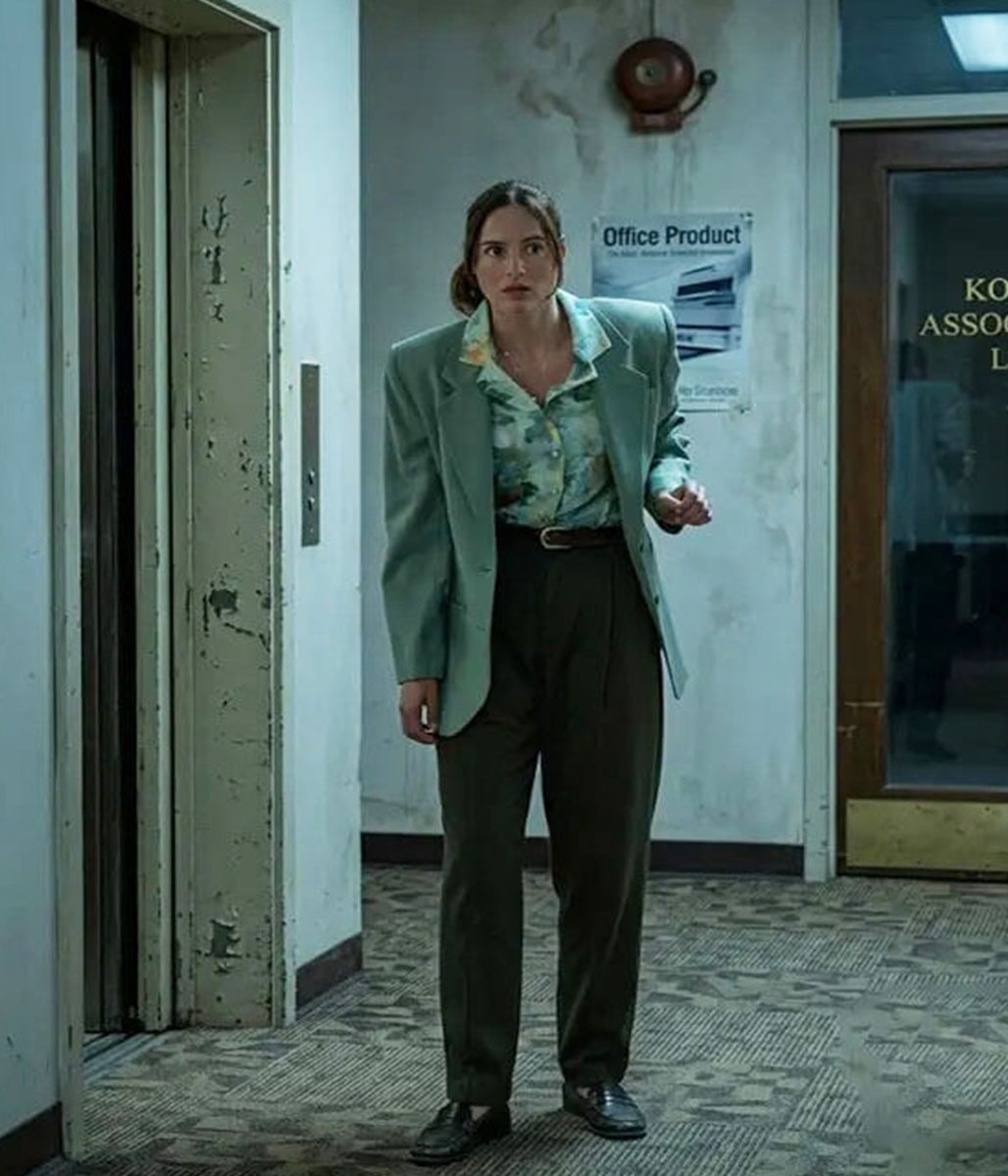 Backrooms 2026 Mary Green Wool Blazer