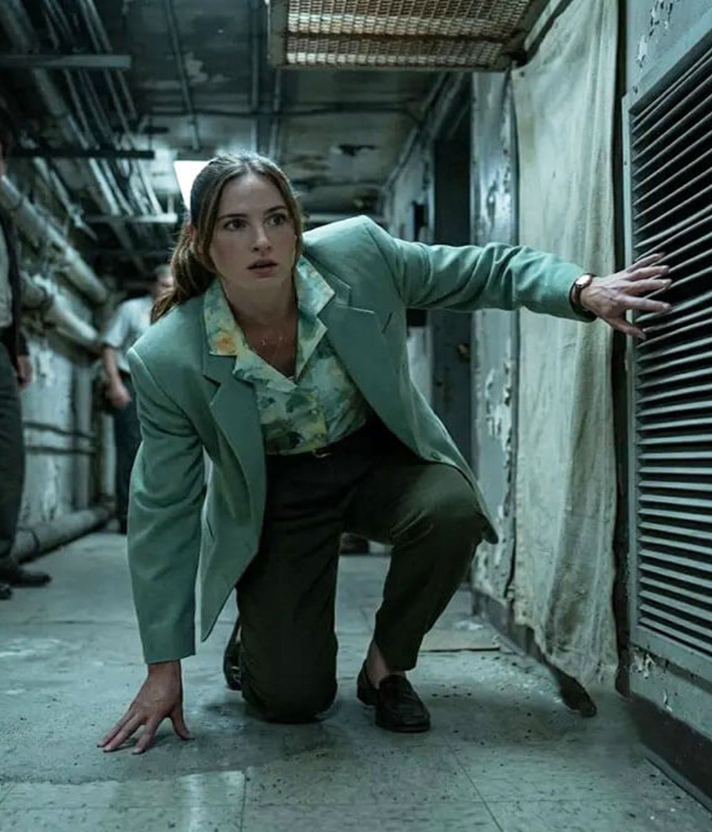 Backrooms 2026 Mary Green Wool Blazer