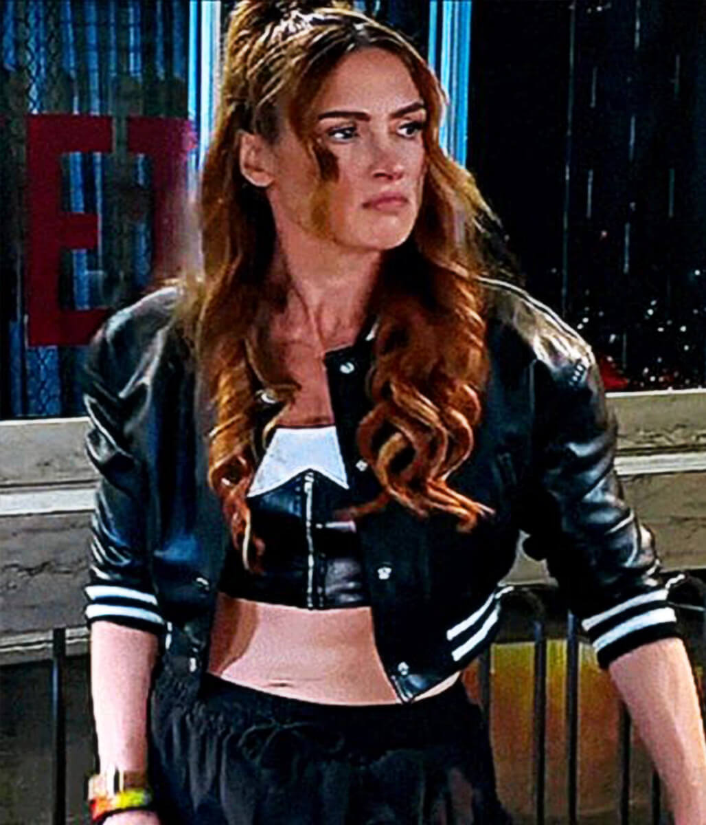 Becky Lynch Monday Night Raw Black Leather Jacket