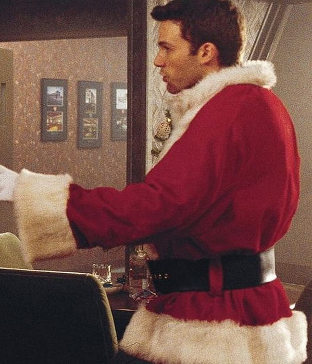 Ben Affleck Reindeer Games Santa Velvet Coat