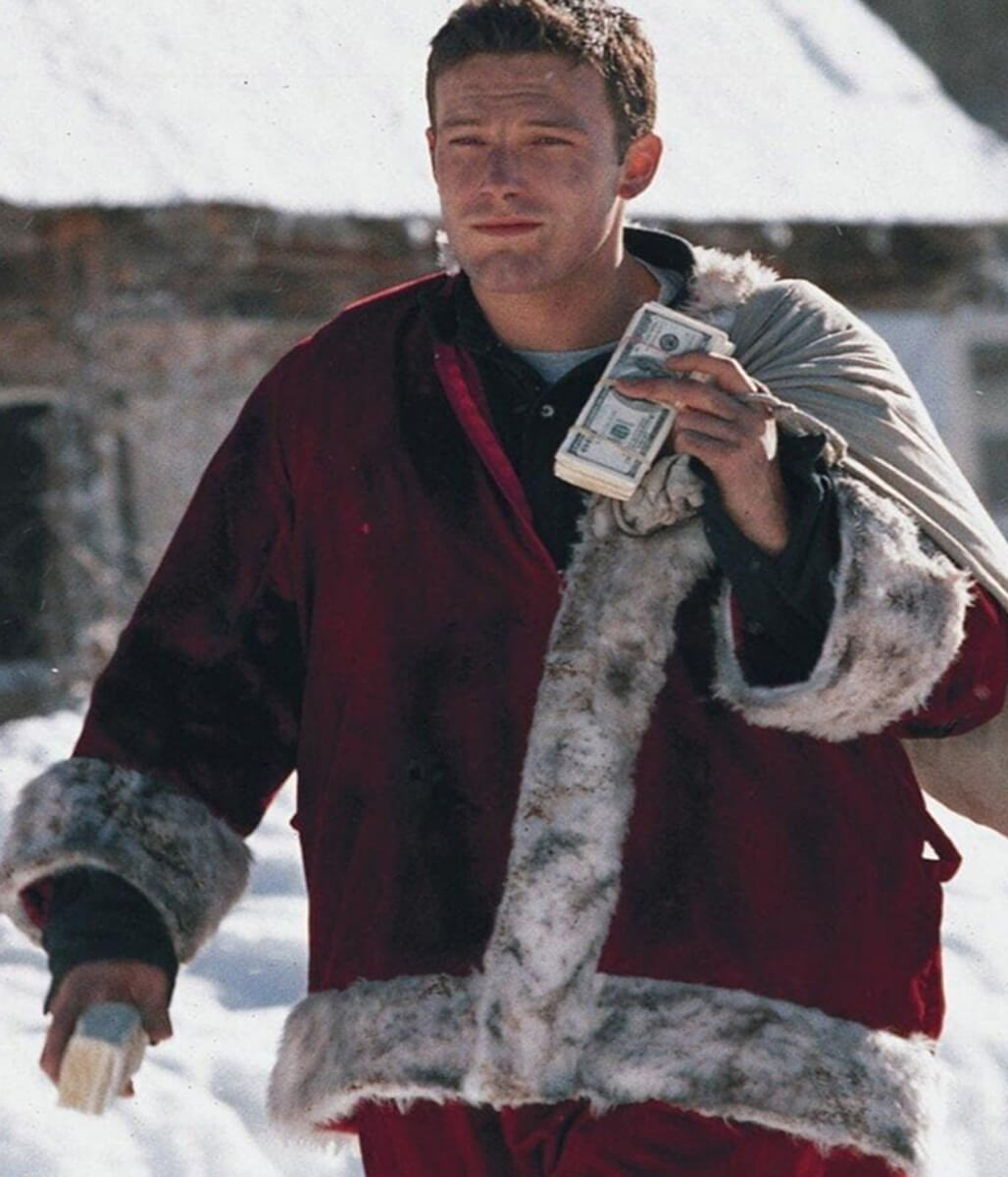 Ben Affleck Reindeer Games Santa Velvet Coat