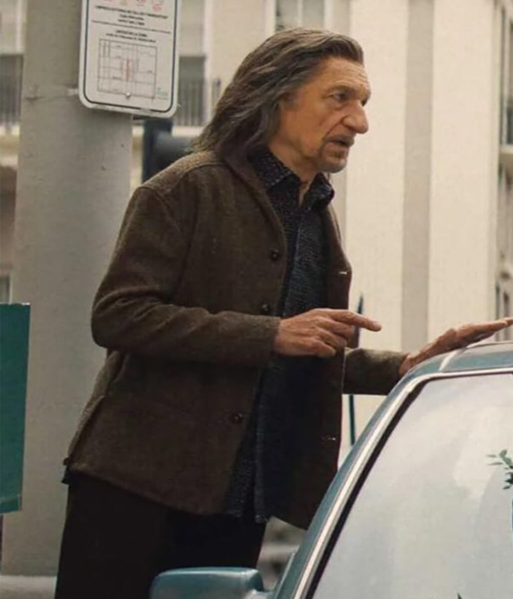 Ben Kingsley Wonder Man 2026 Wool Coat