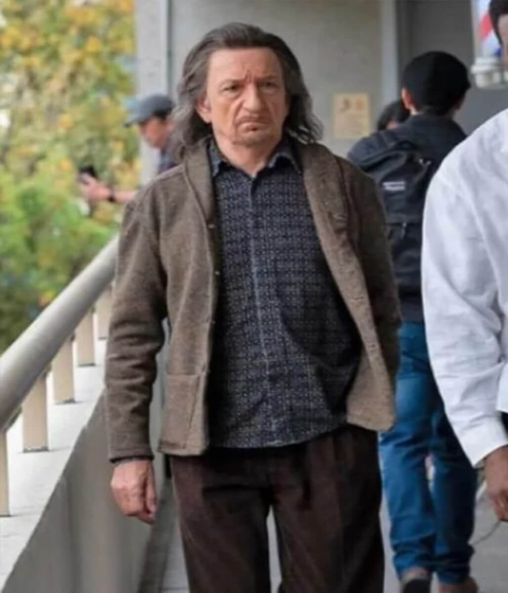 Ben Kingsley Wonder Man 2026 Wool Coat