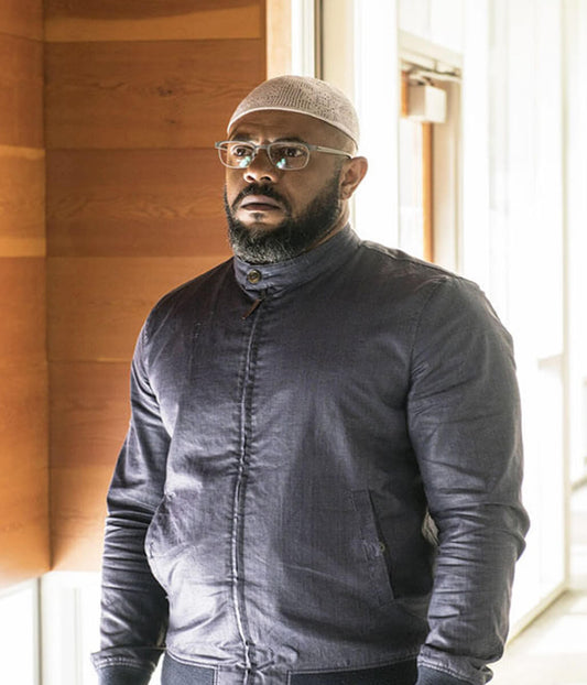 Benjamin Miles Prison Break Season 05 Grey Leather Jacket