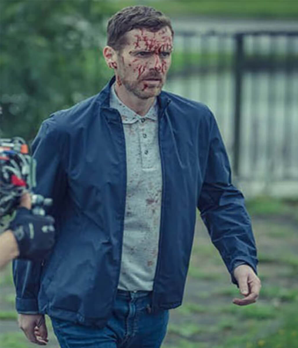 Betrayal 2026 John Hughes Blue Jacket