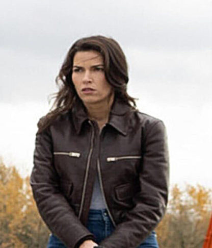 Billie Matalon Tracker S2 Brown Leather Jacket